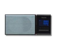 Tanita 1479J2 Mini balance numérique de poche à technologie japonaise pour bijoux, capacité de 200 g, écran bleu, 6 modes de mesure différents : grammes, oz, carats, troy oz, dwt, grain