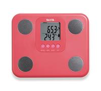 TANITA BC-730 Moniteur de Composition Corporelle Léger et Compact à Balayage Interne Affichage Facile à Lire 9 Mesures Rose