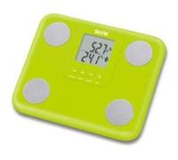 TANITA BC-730 Moniteur de Composition Corporelle Léger et Compact à Balayage Interne Affichage Facile à Lire 9 Mesures Vert