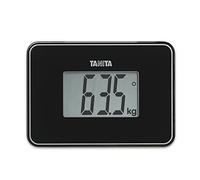 TANITA HD-386 Le plus Petit Pèse-Personne Numérique au Monde Facile à Transporter Noir Nacré