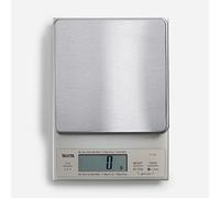 TANITA KD-321 Balance de cuisine numérique - Balance alimentaire en acier inoxydable, balance de précision 3 kg, balance digitale pour cuisiner et pâtisser, argentée