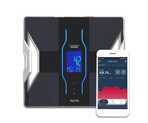 Tanita RD-953 Analyseur de composition corporelle Noir connecté Bluetooth My TANITA Healthcare App