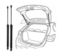 TANJAU 2 Pièces Support Levage Coffre pour Hyundai Tucson NX4 / Hybrid/N-Line 2021 2022 2023 2024, Verins de Coffre Hayon Coffre Vérins de Capot Supports de Levage Ressorts à gaz