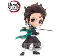 Banpresto - Statue Q Posket Tanjiro Kamado III (Demon Slayer) Noire - Version A