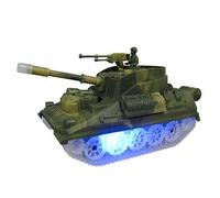 Tank Électrique Rotatif À 360 °, Jouet De Camouflage Militaire, Modèle De Tank Électronique Avec Lumière Led Et Son Pour Enfants, Cadeau Pour Garçons
