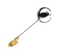 Tank Float Ball, Automatic Level Regulator, Bi-Directional Design, Reliable Control Mechanism, Ideal for Water Tower, Industrial, Rv, Garage, Home, Garden Use 1, 1/2, 3/4 Inches
