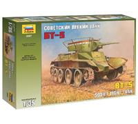 Tank Léger Soviétique BT-5 1:35 Kit De Modèle En Plastique ZVEZDA