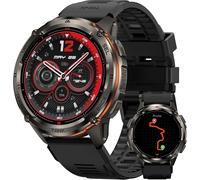 Tank T3 Ultra 2 Gps Montre Connectée Homme- Acier Inoxydable Batterie De Grande Capacité 50M Étanche, Smartwatch Boussole Altimètre Appel,1.43"" Amoled Toujour Activé Fréquence Card[MON9261758]
