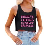 Tank Tops Women Elegant Yoga Extensible Chemisier Sans Manches Maillots Spaghetti Décontractés Débardeur d'été féminin à col rond avec impression légère et respirante pour un confort optimal