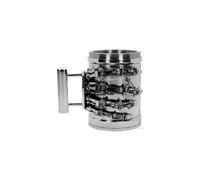 Nemesis Now B4656N9 Terminator 2 Chope 17 cm Résine avec insert en acier inoxydable Argenté
