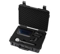 Tankenlid Étui pour micro sans fil - Coque rigide compatible avec Shure BLX24/SM58/PG58/BETA58A, pour micros, récepteurs et plus encore
