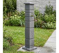 Tanker de jardin Anthracite 26 x 26 x 101 cm PE vidaXL
