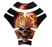 Tankpad 3D 500415 Ghost Rider - universel de protection de réservoir pour moto de Réservoirs