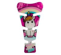 Tankpad Autocollant en gel moto licorne rose compatible avec Honda X508951VA