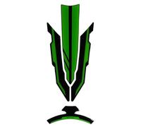 Tankpad Autocollant moto protège-réservoir compatible avec Kawasaki Z650 vert X508306