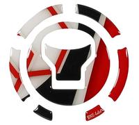 Tankpad Bouchon de réservoir compatible avec Honda CB750 Hornet nid d'abeille blanc X600059VA