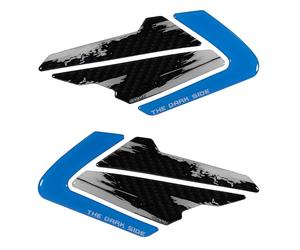 Tankpad Knee-Pad Carbone Print Compatible avec Yamaha MT-125 Ice Storm X800910VA