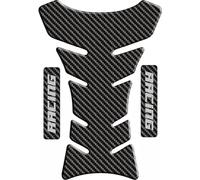 Tankpad Protecteur de réservoir moto - Autocollant réservoir moto couleur carbone Plus cadeau compatible avec moto Kawasaki Ducati Yamaha Honda Suzuki Universel - 20 x 15 cm, convient pour tout