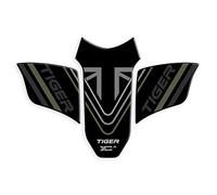 TANKPAD Protection de réservoir en résine 3D Tiger 800 XCA 2018-2019 GP-636 (vert)