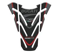 Tankpad Sticker, Protection de Reservoir Moto Autocollant en Gel compatible pour D.ucati Monster 1100 Evo v2