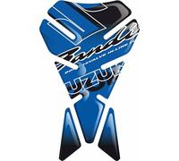 Tankpad Tank Pad Protecteur réservoir moto - Autocollant réservoir moto 3D carbone compatible avec moto SUZUK.I Bandit GSF 600 650 1200 1250 ABS. v3-21 x 13 cm