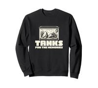 Tanks for The Memories Aquascaper Aquascaper Amusant Aquascaper Sweatshirt