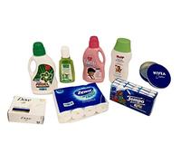 Tanner 0408.3 Kit de Soin pour bébé avec crème/shampoing/détergent, etc. Design Alimentaire