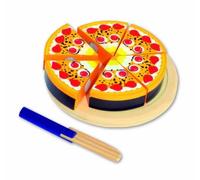 Tanner 0985.9 Gâteau Aux Fraises Et Couteau En Bois Pour Jouer