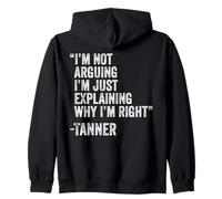 Tanner Citation drôle Anniversaire Personnalisé Nom Idée Ingénieur Sweat à Capuche