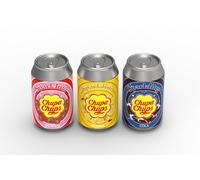 tanner DER KLEINE KAUFMANN Chupa Chups 0087.0 Lot de 3 boîtes en métal avec Trois Saveurs, Accessoires pour Magasin de marchands, Design Alimentaire, Multicolore