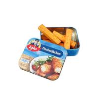 tanner DER KLEINE KAUFMANN TANNER Deco - Bâtonnets de Poisson Iglo dans Une boîte en métal, Accessoires pour Magasin de marchands, Design Alimentaire, 0969.9