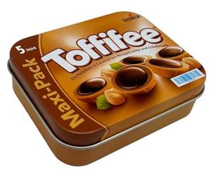 Tanner DER Kleine Kaufmann Toffifee 0961.3 Lot de 5 Accessoires en Bois dans Une boîte en métal Multicolore