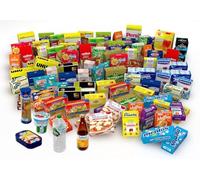 Tanner Le Petit Commerçant, Set de 95 Miniatures d'Épicerie, Boîtes Pliantes Extra-Stables, Design Alimentaire