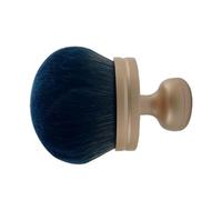 Tanning Brush, Soft Bristle Makeup Applicator, 3.34x2.68 inches, Electroplated Handle Beauty Tool, Dense Face Bronzer Brush, Large Cosmetic for Women, Wife, Daughter, Daily Use