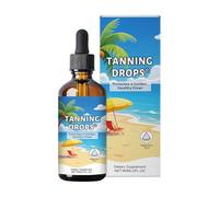 Tanning Cream, Tanning Lotion, Travel Size Moisturizing Natural Face and Body Bronzer for Men and Women, Summer, Outdoor Glow and Indoor Use, Lightweight 60ml Formula, 1 Bottle