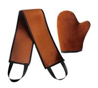 Tanning Mitt, 2pcs Self Tanning Mitt Set avec applicateur en velours pour la lotion Tan, Self Tan