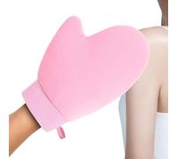 Tanning Mitt, Tanner Lotion Applicator, 6.1x8.66 Inches Soft Reusable,portable Shower and Living Space, Velvet Glove for Unblemished Person Tan Application, Back, Leg, Hand