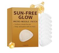 Tanning Sticker - Sunless Bronzing Patch, Sunless Hyaluronic Acid Moisturizing Needle Patches, 7 Patch Pack Box + Deep Hydration Skin Nourishing Compound, Self Adhesive Secure Film- For Sport Lover