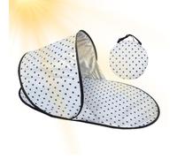 Tanning Tent - Lightweight Waterproof Polyester Sunshade Canopy, 142cm Foldable | Portable Head Beach Shelter for Camping, Picnic, Boat, Sea Travel and Outdoor Summer Protectionv
