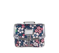 Tann's - Cartable 35cm Les Fantaisies Floriane multicolore - Imprimé fleuri et ganse argent - Cartable scolaire fille 1 soufflet - CP