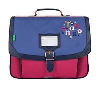 Tann's Cartable 38 cm Fille - CP au CE2 Olivia Bleu/Rose