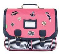 Cartable 41 cm Tann's Les Fantaisies Enora Rose/Bleu marine