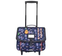 Tann's - Cartable à roulettes 38cm "Adam" bleu - 13910