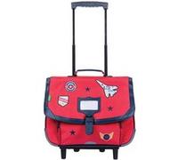 Tann's Cartable à roulettes Antoine 38 cm Rouge Garçon