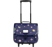 Tann's - Cartable à roulettes 38cm "Louna" bleu - 11721 Multicolore