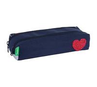Trousse filles Tann's EMILIE TROUSSE DOUBLE Bleu Unique