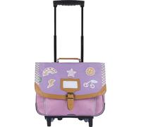 Cartable filles Tann's MANON CARTABLE TROLLEY 38 CM Rose Unique