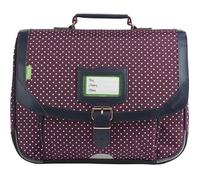 Tann's - Petit cartable CP 35cm violet à pois blancs Miki (35253) bordeaux taille 29 cm