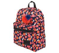 Tann's - Sac à dos M Sofia rose - Imprimé fruits et pompon pomme - Sac à dos scolaire fille 1 compartiment - CE2 CM1 CM2