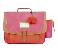 Tann's Cartable scolaire Les Fantaisies Sidonie 2 compartiments 38 cm Rose et Orange